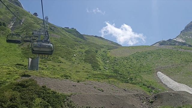 ЛЕДНИК ЛЕТОМ В ГОРАХ РОЗА-ХУТОР