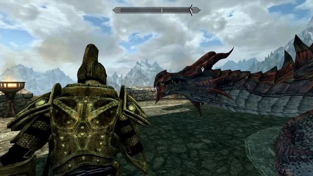 Skyrim Special Edition - The Fallen: Interrogate Odahviing Dialogue Tree & Fly To Skuldafn (2016)