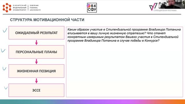 Мастер-класс по написанию заявки на Потанинскую стипендию (13.11.2024)