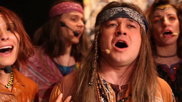 Театр Стаса Намина - мюзикл Волосы. Финал. (Live). 2012