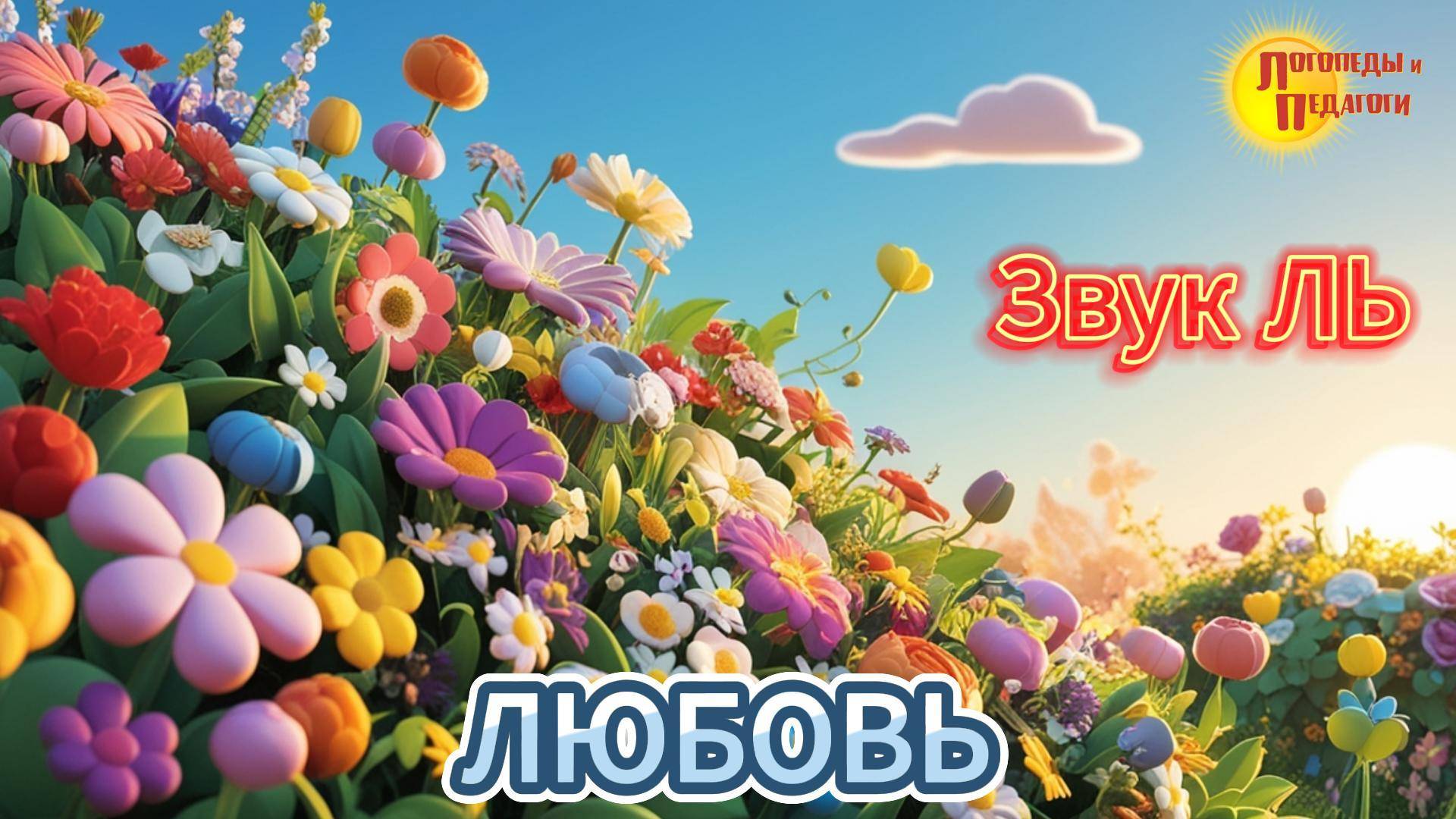 Любовь. Весёлая развивающая песня для детей