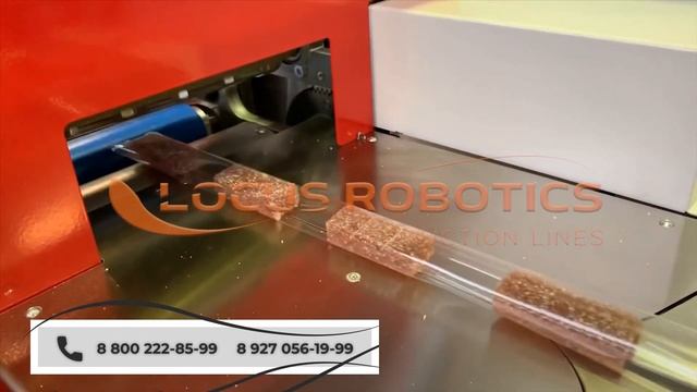 Горизонтальная машина для упаковки мармеладных конфет в индивидуальные Flow-Pack пакеты LPH-50