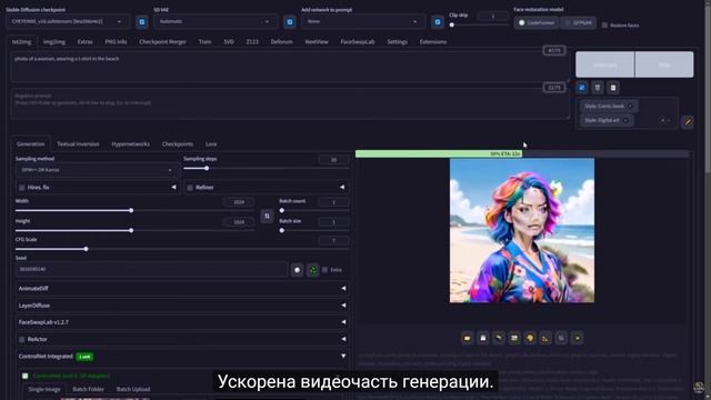 IP адаптер для SD Forge