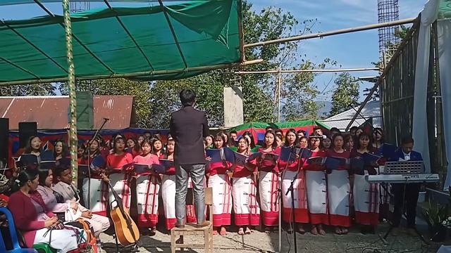 Blessing song by BYF pumtiang fell.Ph.B C. on Khuanpou marriage