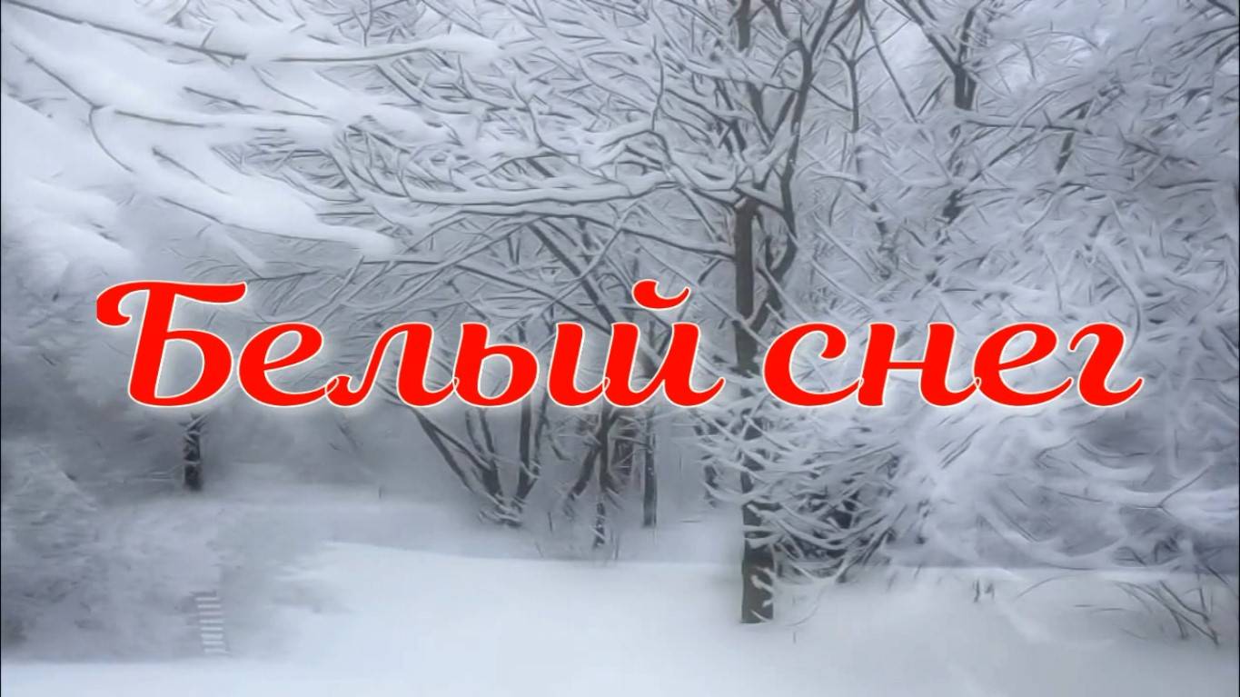 Белый снег. Стихи - Е.Кондратьева, генерация звука в нейросети, монтаж - Е.Доставалов.