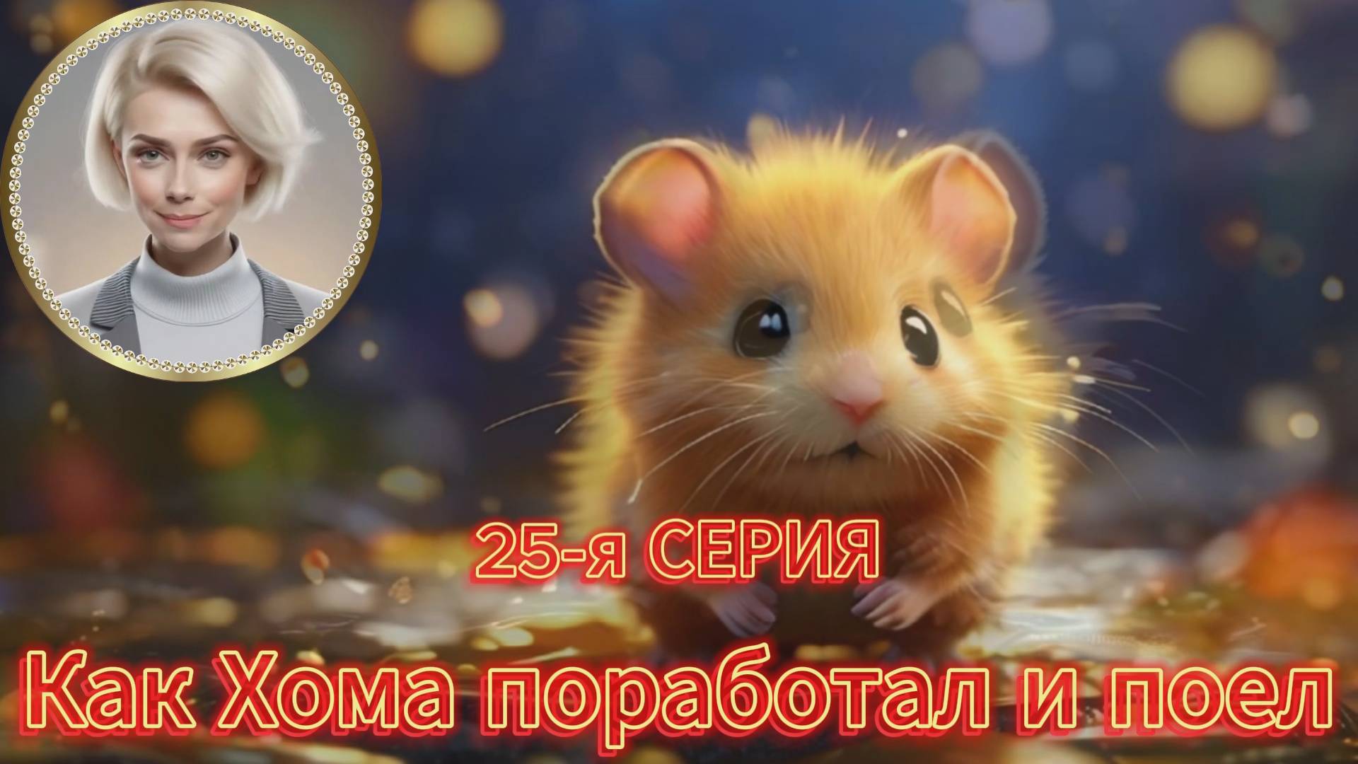Как Хома поработал и поел. 25-я СЕРИЯ.