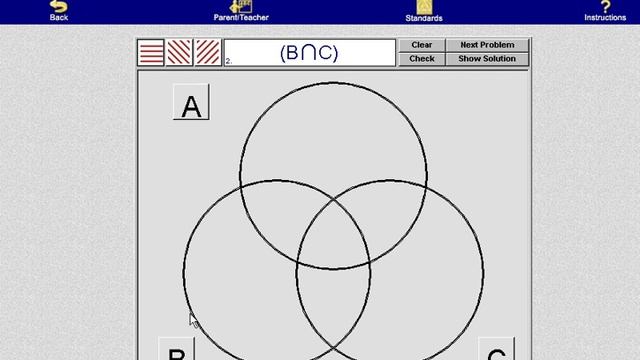 Sets - union, intersection, and complements