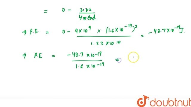 In a hydrogen atom, the electron and proton are bound at a distance of about 0.53 : (a) Estimate...