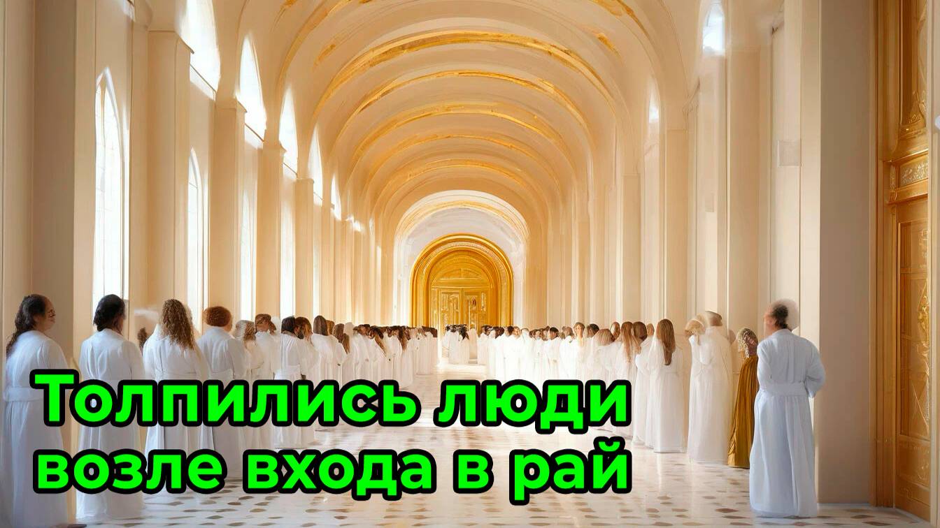 Толпились люди возле входа в рай (Стих Ирины Самариной-Лабиринт в рок обработке)