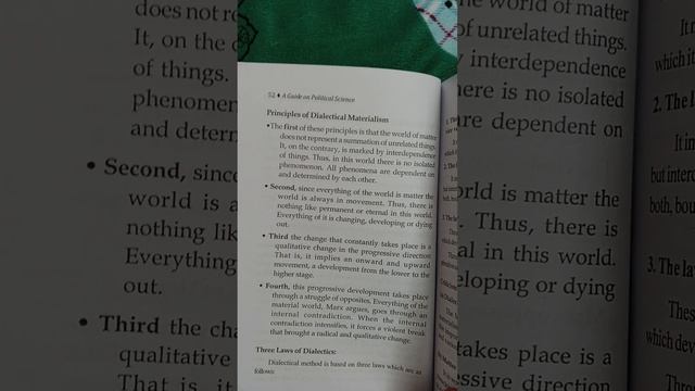 principles of Dialectical materialism