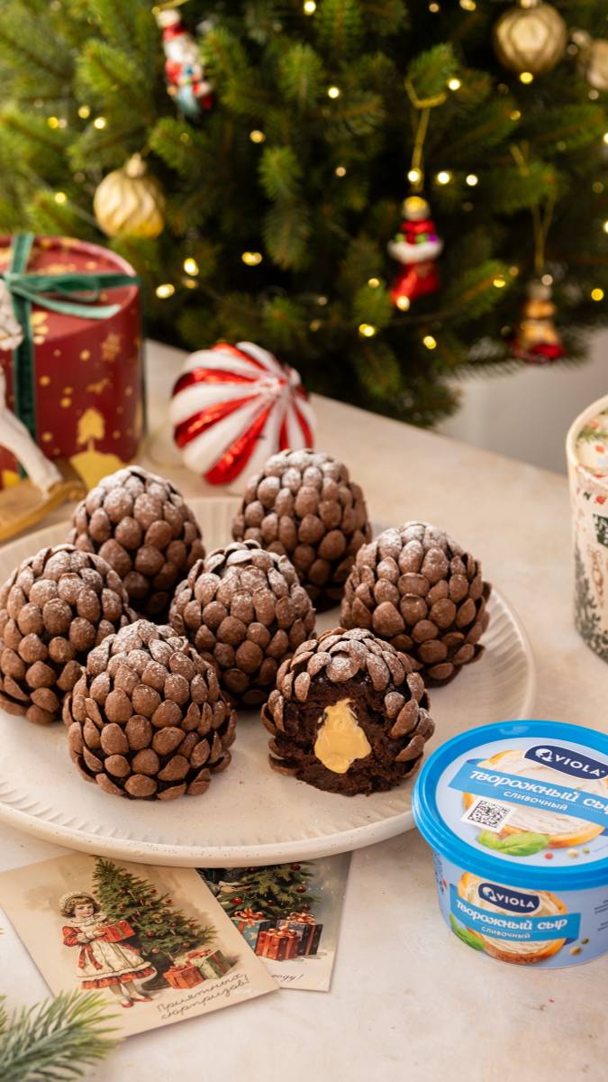 Пирожные "Шишки"