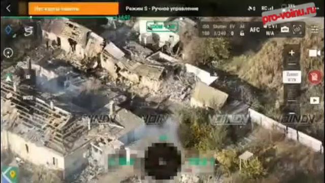 Российские военные показали кадры отражения попытки атаки ВСУ на населенный пункт Шахтерское на кура