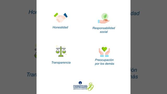 Nuestros valores éticos💙