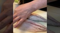 鯖の骨抜き