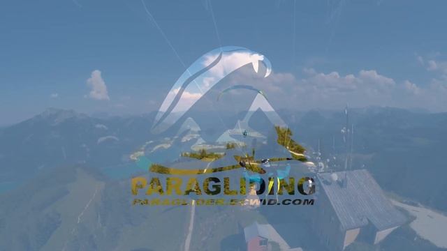 Beauty of paragliding