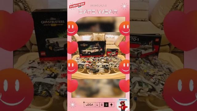 🧊Конструктор LEGO Ghostbusters Bricks (10274) Охотники за привидениями