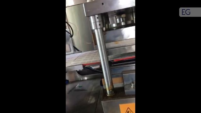 Машина для упаковки штучной продукции в блистер с картонной подложкой DZP-260