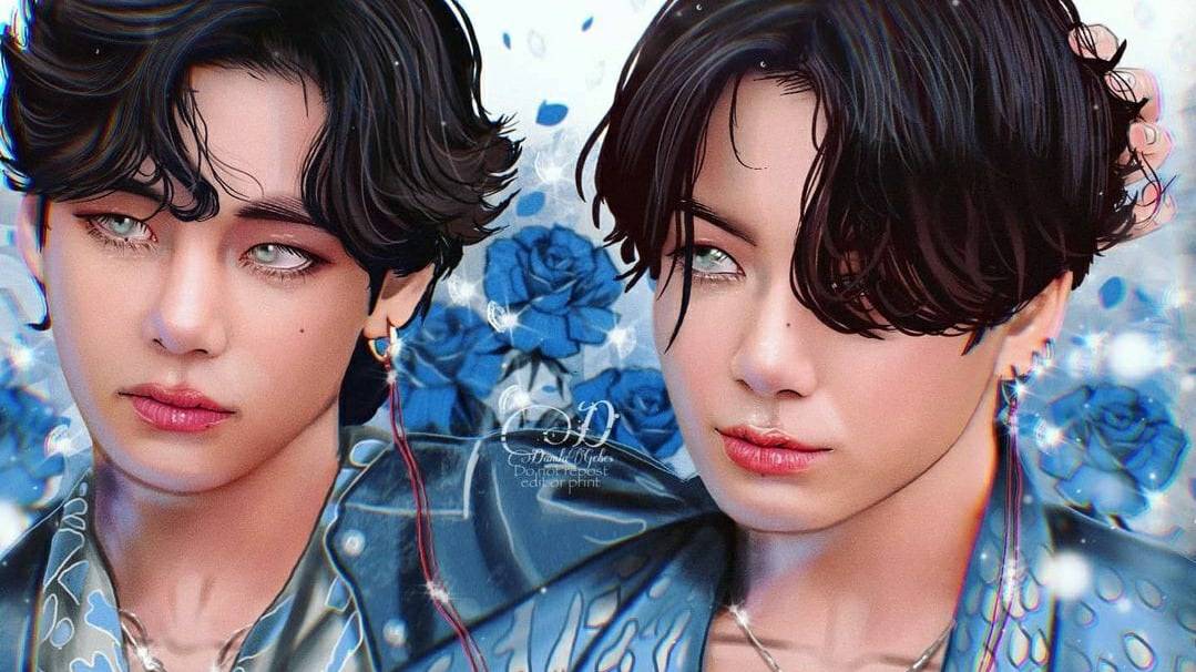 BTS -  CRACK  Jungkook vs V play flute Titanic