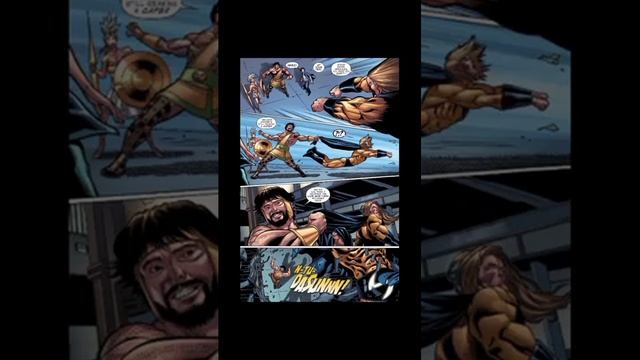 Геркулес (пик,комиксы ) vs Сайтама (глава 168)