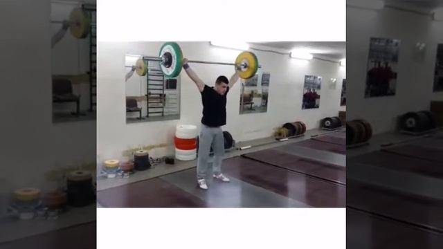 80 kg протяжка рывковая