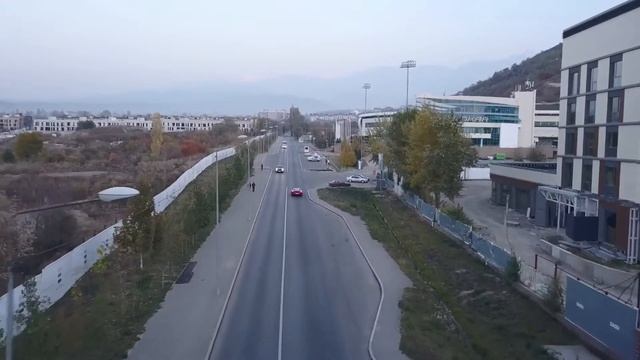 Автокинотеатр Aspan Cinema. Нижняя парковка Трамплинов Сункар