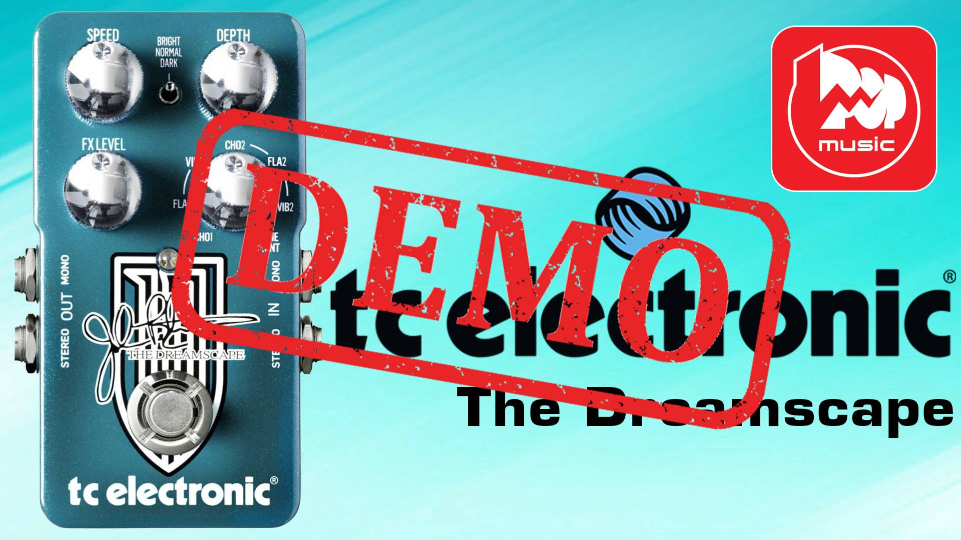 ГИТАРНЫЙ ЭФФЕКТ TC ELECTRONIC THE DREAMSCAPE - демонстрация звучания