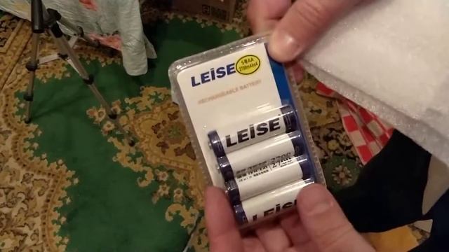 Аккумуляторы Leise 2700mah с Алиэкспресс