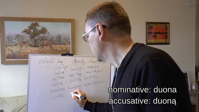 Lithuanian Lesson 12 - Accusative case 1 - Galininkas