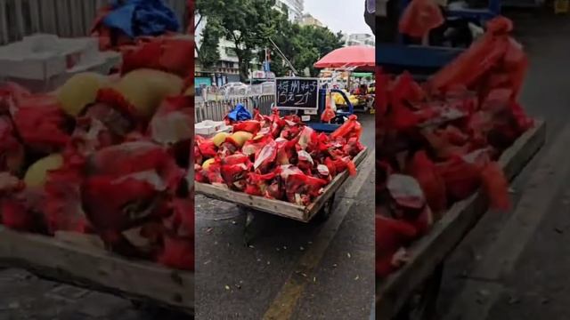 китайский продуктовый рынок