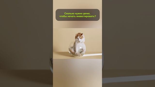 С какой суммы начинать инвестировать? #shorts #инвестиции