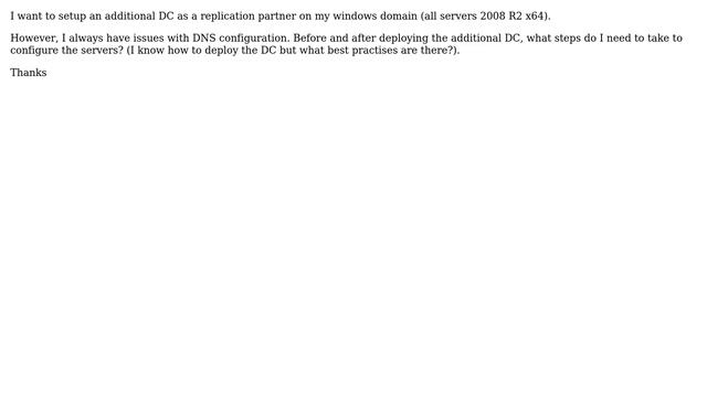 DevOps & SysAdmins: Active directory replication partner question (2 Solutions!!)