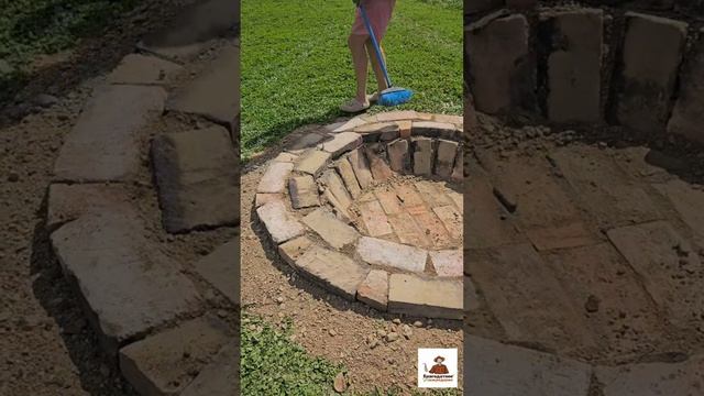 Как сделать кострище на даче своими руками