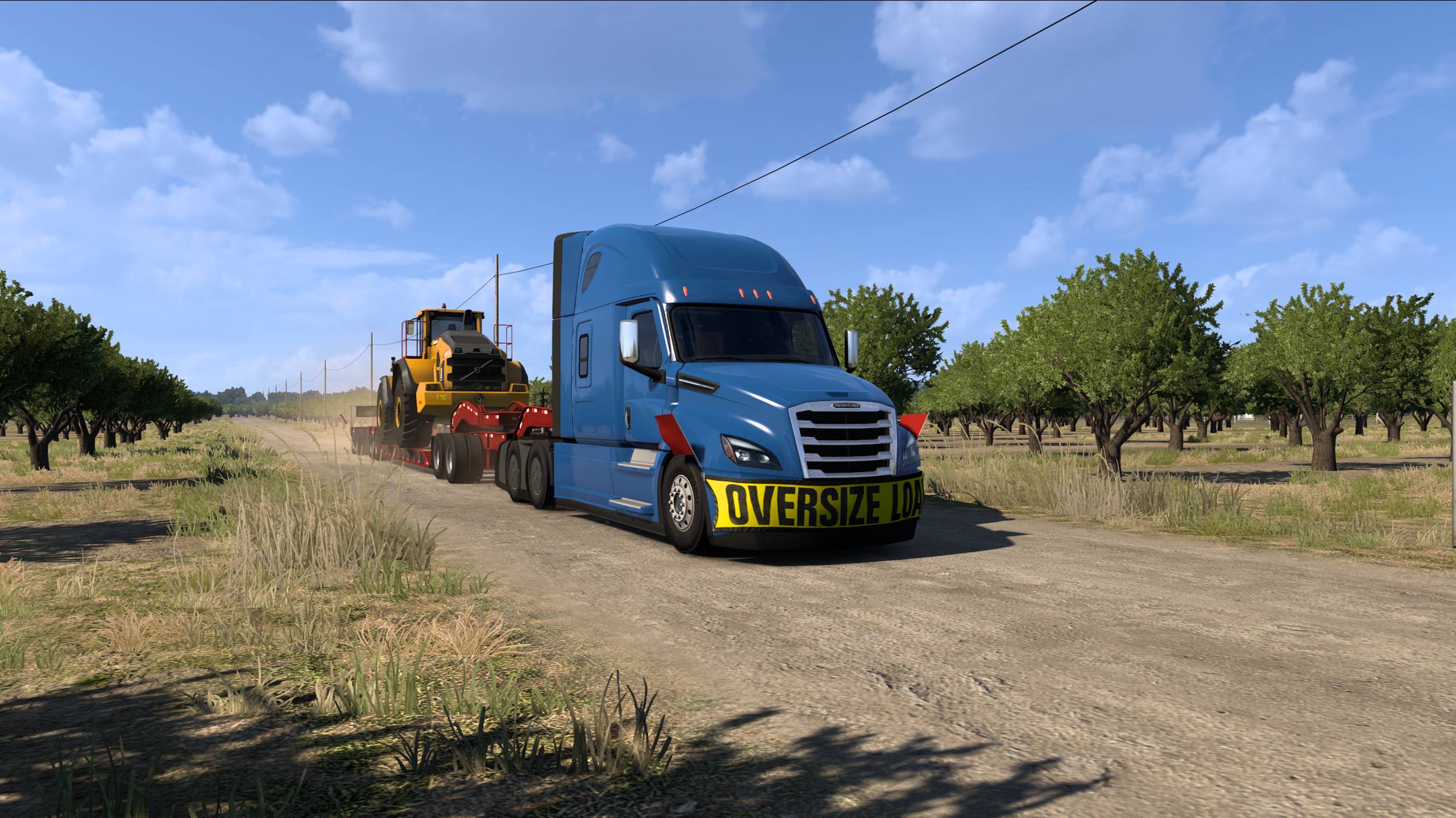 American Truck Simulator _ Колесный Погрузчик _ 77823 фнтг _ Freightliner