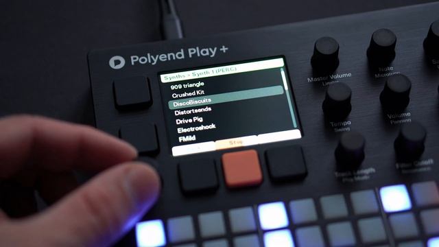 Play+ Firmware 1.1: PERC drum machine