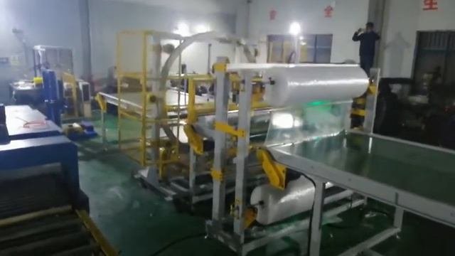 Bubble film stretch orbital  wrapping machine, Bubble film covering machine