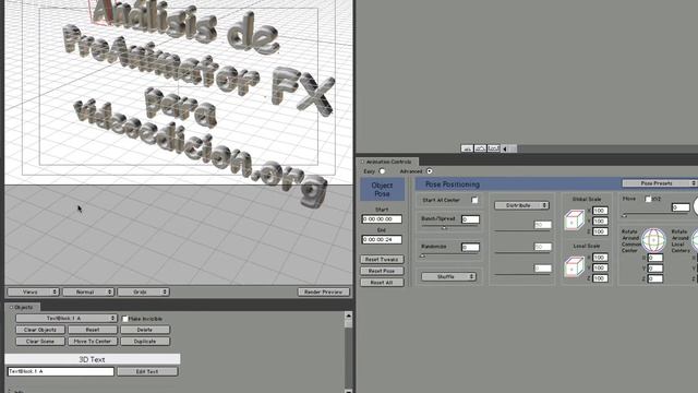 Análisis de ProAnimatorFX 4.9 - Parte 2 - Interfaz