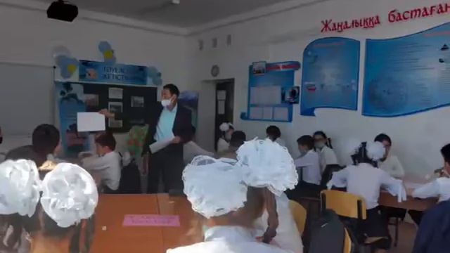 "Бірге таза Қазақстан" тәрбие сағаты 6 "А" сыныбы