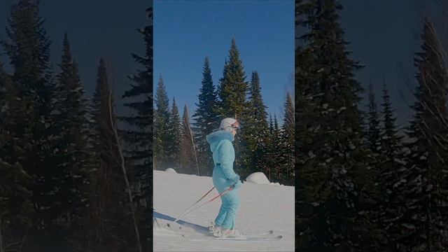 Шерегеш. Любовь. Лыжи. Горы. Лес.