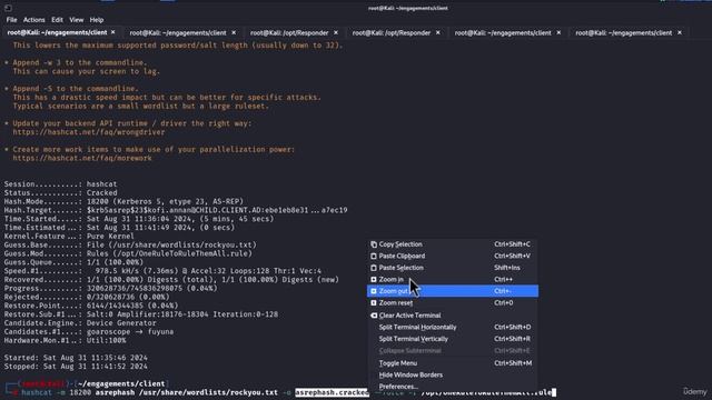 AD Pentest 04 Module  - 29 -Cracking AS-REP Roasting Hash with Hashcat