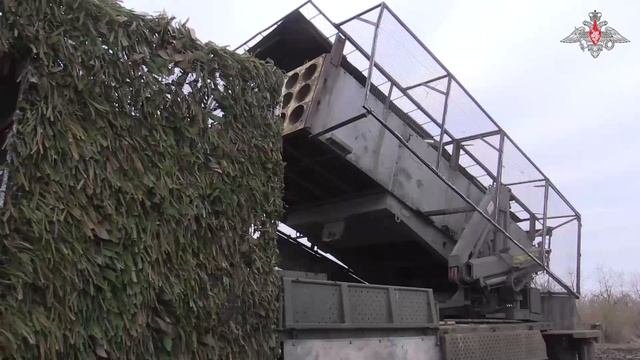 Боевая работа экипажа ТОС-2 «Тосочка» группировки войск «Восток»