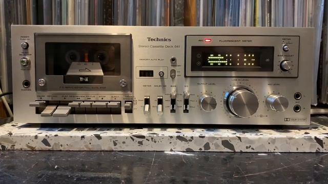 TECHNICS RS-641 recording test