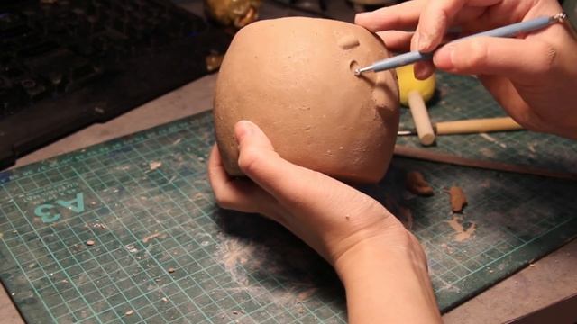 Керамические будни: ЧАСТЬ 1. Лепка под успокаивающую музыку.