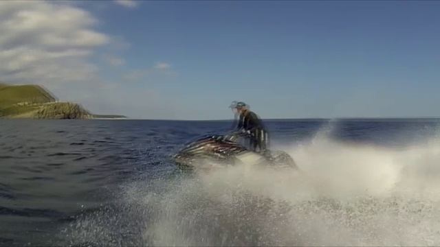 Зарубино Гамов Витязь август 2014 на водном мото WAVE RUNNER YAMAHA 1800 Turbo