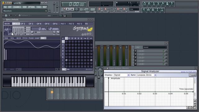 Sytrus 11 из 16 Как работает вэйвшейпер (вкладки WS, WMIX)