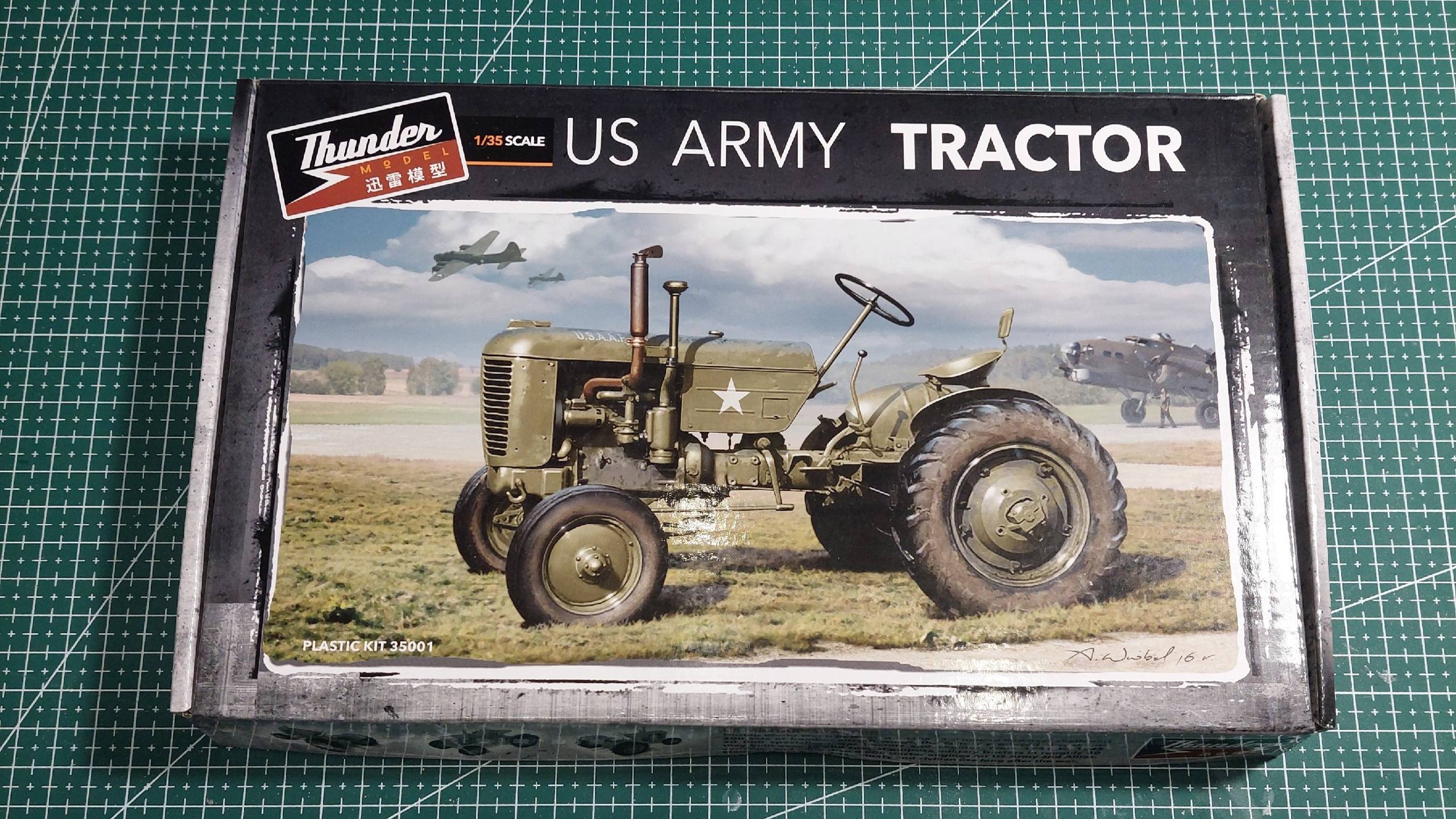 Сборная модель US Army Tractor 1/35 Thunder Model