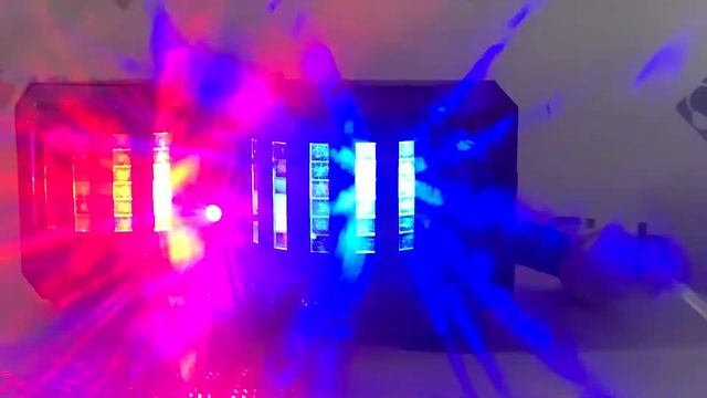 Световой LED прибор New Light VS-6 Derby Strobe Laser Effect Light