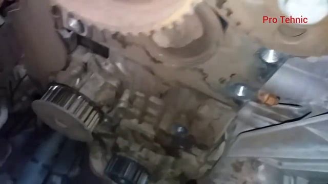 SKODA OCTAVIA (1.4L, BCA) ЗАМЕНА РЕМНЕЙ ГРМ.mp4