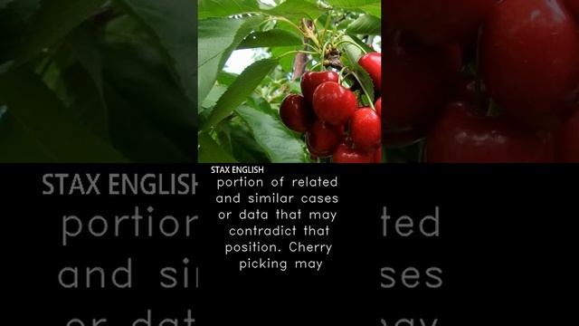 Stax English Mini Lessons: Cherry picking