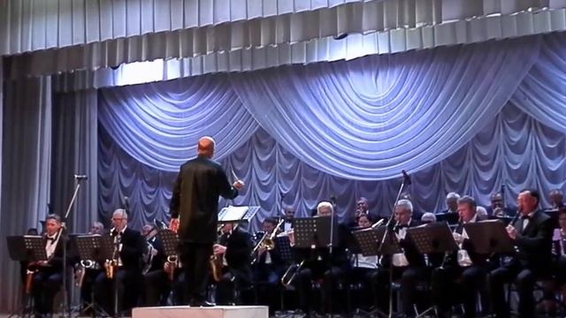 Духовой оркестр г. Анапы - Марш "Москва" (Гортеатр г. Анапы, 23.02.2024)