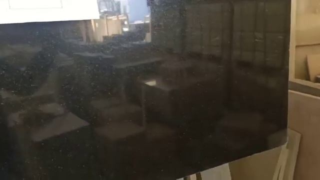 Слэб из гранита "Абсолют Блэк" #гранит #производство #натуральныйкамень #stone